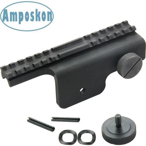 1 PC New Hot High Quality Hunting Accessories Side Mounted Scope Rail Ruger Base Black M1A M14 Tactical Accessories Shooting Gun