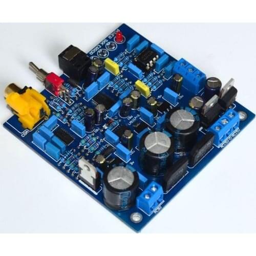 AK4396+CS8416 Fiber Coaxial Decoding Board Audio DAC Decoding Board New