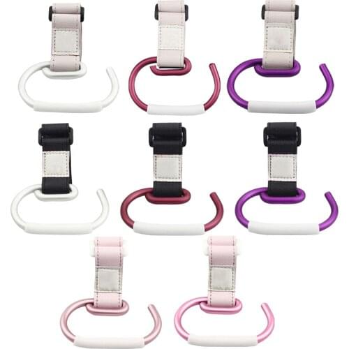 Baby Infant Stroller Accessories Alloy Hook Newborn Universa Pushchair Carriage Pram Anti-slip Hanger Bag Clip Wheelchair