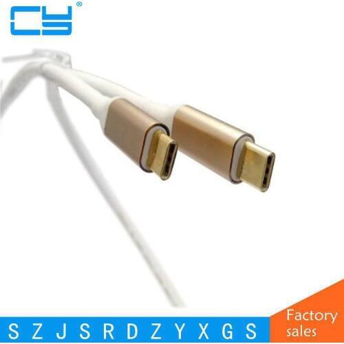 Free Shipping USB3.1Type-C Cable Male to Male Charge Sync Data Cable For Oneplus Two Macbook Xiaomi Mi 4C Huawei P9 6P LG G5 5X