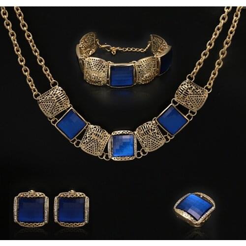 Fani Nigerian Wedding Bridal Jewelry Fashion African Beads woman Costume Jewelry Set Wholesale Dubai Gold designer Jewelry Set