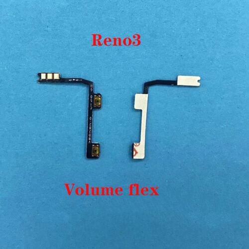 For Oppo Reno3 Reno3 Pro Volume Button Power Switch On Off Button Flex Cable Replacement
