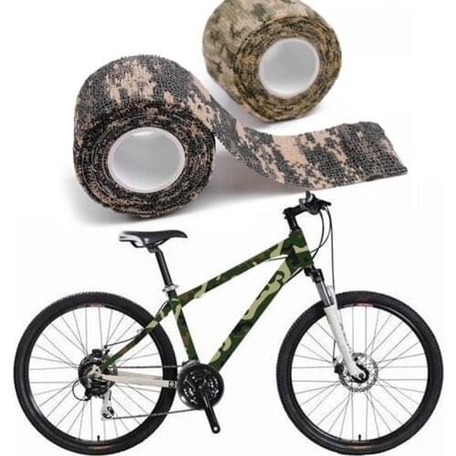 Camouflage Bicycle Protective Sticker Waterproof Anti Scratch Tape Mountain Bike Frame Protector Cycling Accessories Non Woven