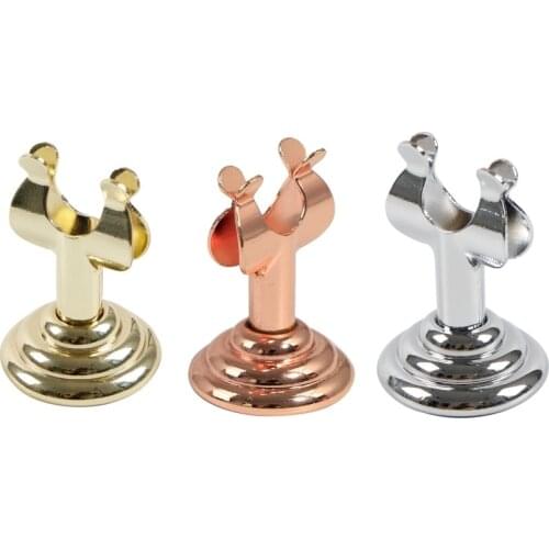 Mini Place Card Holder Stainless Steel u Shape Table Number Stands Memo Note Clips for Resturant Party Decoration 4cm