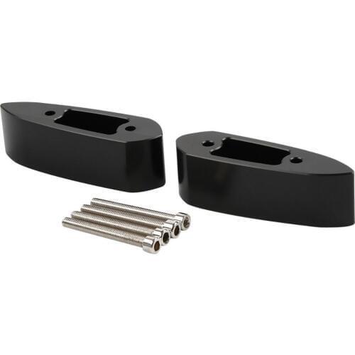 Motorcycle 1.25" 32mm Mirror Extenders Risers Adaptor For Yamaha YZF R3 R25 2014-2017 2015