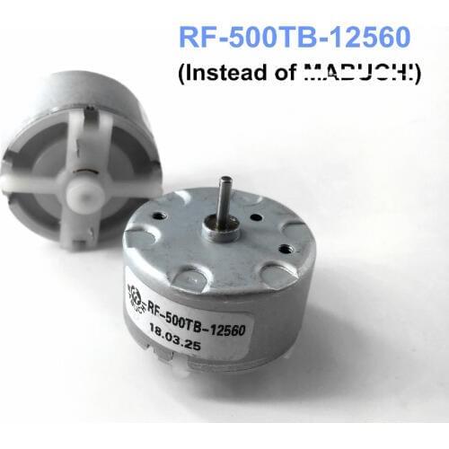RF-500TB 12560 Micro motor DC gear motor 12v 24v alarm bell /Breeze machine/blender motor(Instead of original)
