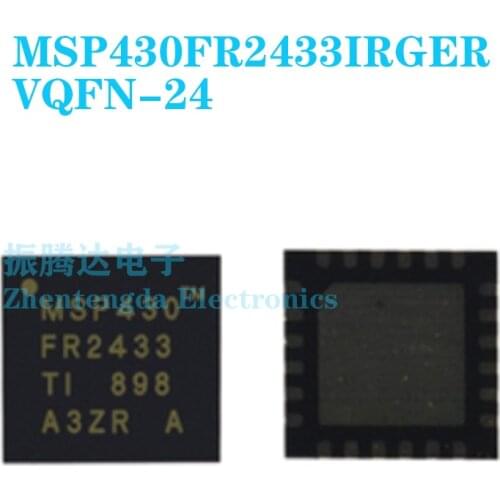 MSP430FR2433IRGER MSP430FR MSP430FR2433 VQFN-24