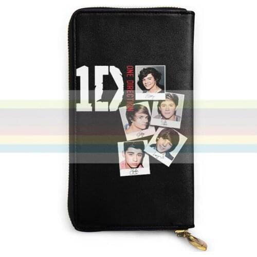 New mens and womens smart leather wallet credit card bank card bag. Long mobile wallet