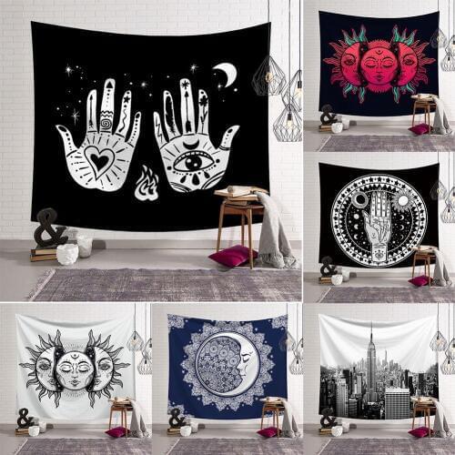 Mandala Hanging Carpet Tapestry Mat Blanket Sheet Rug Beach Towel Home Decor