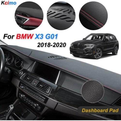 For BMW X3 G01 2018 2019 2020 Anti-Slip Anti-UV Mat Dashboard Cover Pad Sun Shade Dashmat Protect Carpet Accessories Car Cushion