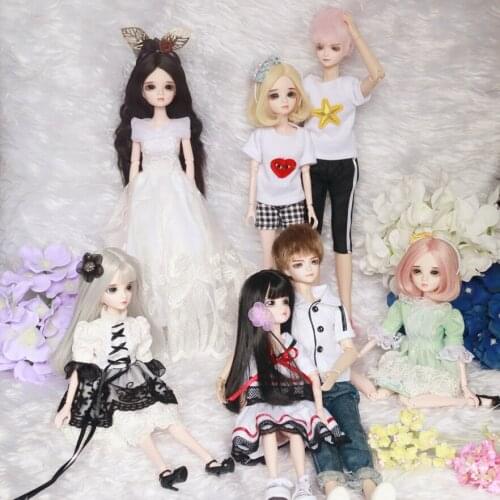 1/6 30cm cheap blyth bjd doll fashion model diy toy high girl gift doll with clothes make up shoes wigs body head