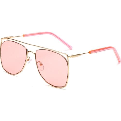 Fashion Women Sunglasses Brand Designer Metal Frame Vintage Sun Glasses For Women UV400 Lady Shades Eyewear Oculos de sol