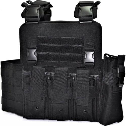Tactical Body Armor Vest Nylon Molle Plate Carrier Vest Outdoor Armor Plate Carrier Army Vests Hunting Vest Military Equipment