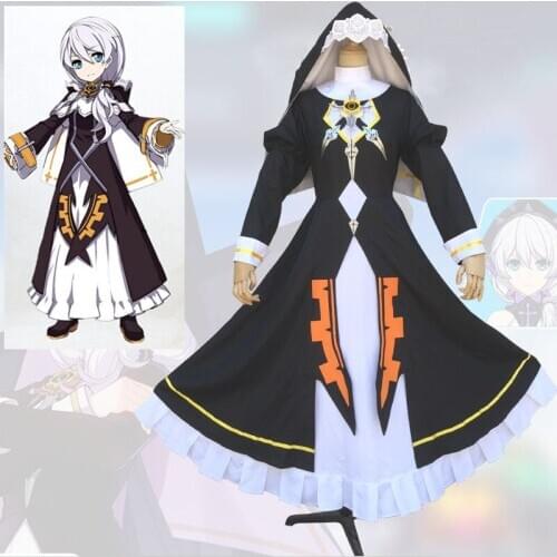 Honkai Impact 3rd Theresa Apocalypse Uniform Dress Game Cosplay Costume Outfit Halloween Christmas Costumes Fancy Party Dress