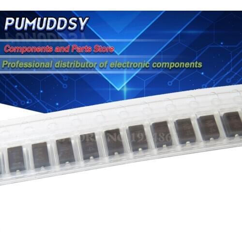 100PCS DIODE M4 1N4004 SMD 1A 400V IN4004 Rectifier Diode