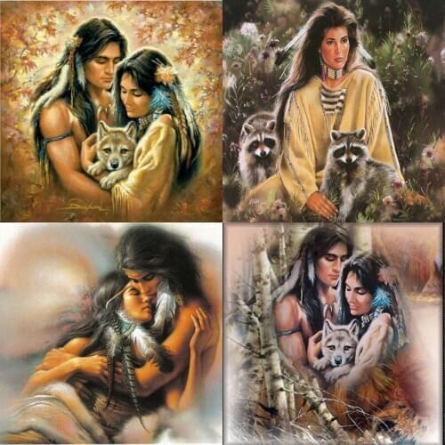 Diamond Embroidery Diy DIY Diamond Painting Diamond Mosaic Full Rhinestone Cross Stitch Animals Decoration