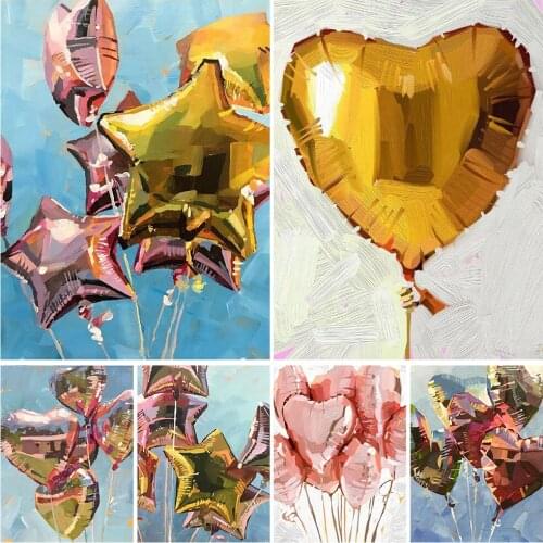 Diamond Painting 5D DIY Three-dimensional Oil Painting Balloon Exquisite Rhinestone Handmade Home Decoration Can Be Customized