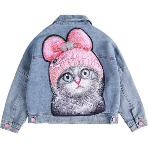 Джинсовые куртки для девочек AMISSA China At AliExpress