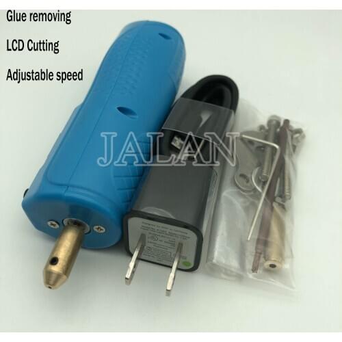 CJ7+ 2 in 1 glue removal lcd cutting tool for oca dry glue adjustable speed LCD glue removing screen cutting screen machine