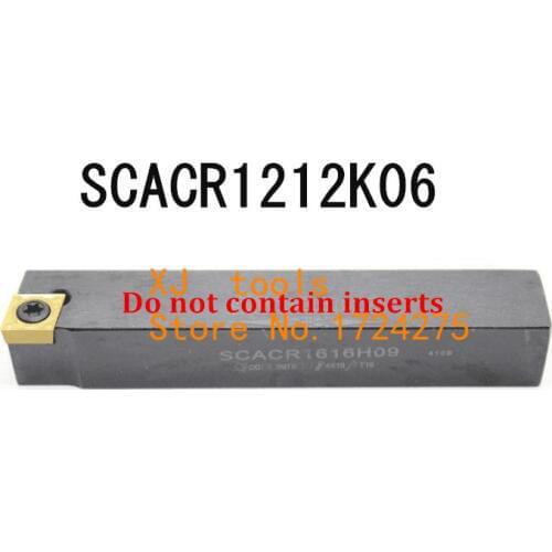 SCACR1212K06/SCACL1212K06 Indexable External turning tool holder,90 degrees Lathe machine cutting Tool Holder for CCMT060204