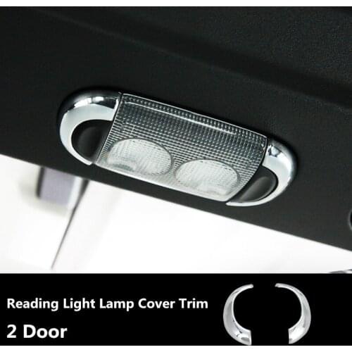 For Jeep Wrangler JK 2 Door Inner Roof Dome Reading Light Cover Trim 2007-2016 Car accesories interior Car decoration