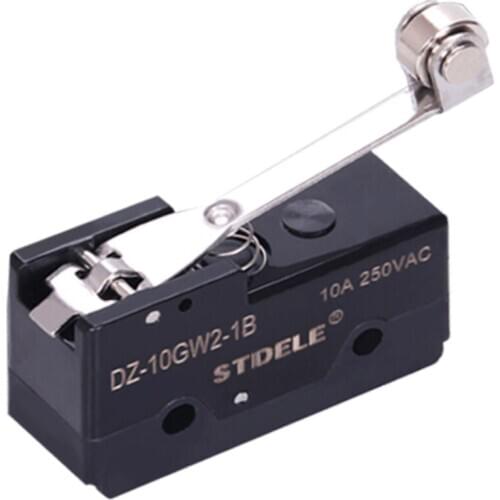 Dual stroke micro switch independent 2 two-way double pole double throw two normally open two normally closed limit DZ-10GW2-B