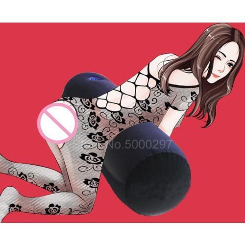 Flocking Love Pillow Inflatable Sex Pillows Cushione Sex Aid Sex Furniture For Women Position Sofa Adult Games Toys For Couples