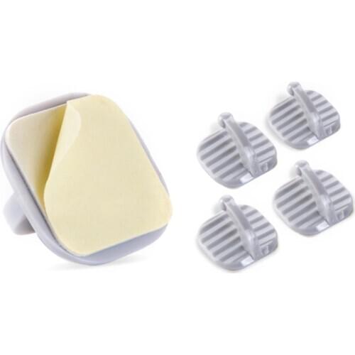 Punch-free hook paste hook seamless storage rack kitchen and bathroom accessories strong paste hook single pack TSLM1