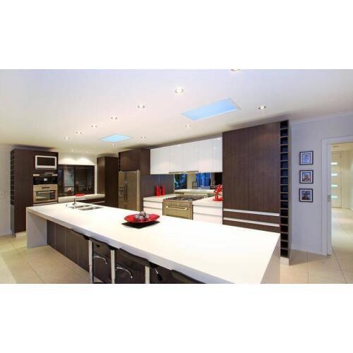 Wood veneer kitchens