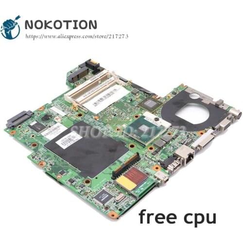 NOKOTION For Hp Pavilion DV2500 DV2700 Laptop Motherboard PM965 DDR2 8400M Free CPU 460716-001 448596-001