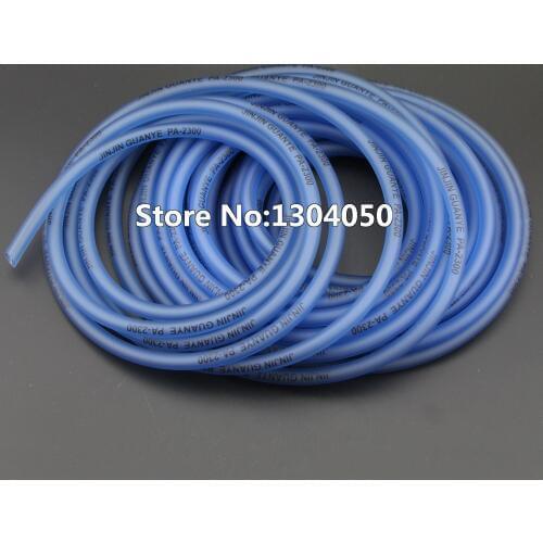 New Blue 10M Petrol Fuel Hose Line Pipe Motorcycle Bike Gas Oil Pipe Tube 5mm I/D 8mm O/D Universal Blue new