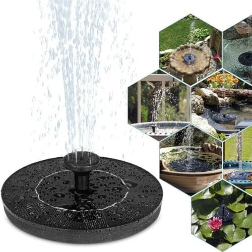 New Solar Power Water Fountain Pump Solar Fontein Bird Fountain Water Floating Fountain Pond Garden Patio Decor Lawn Decoration