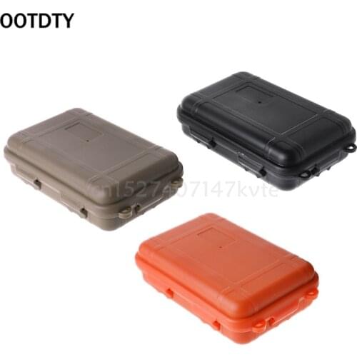 Outdoor Shockproof Waterproof Tool Box Airtight Case EDC Travel Sealed Container