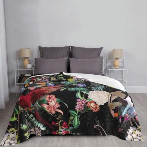 Floral And Birds Ix Throw Blanket Bedspread 260 240 ChildrenS Bedspread Polar Blanket Sofa Blanket Bedspread 220X240 Bedspread
