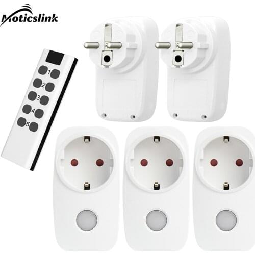 Universal wireless Remote Control Power Wall socket For Smart Home with RF 433.92mhz EU plug Programmable Electrical Outlet