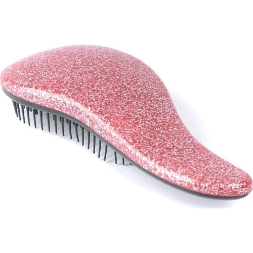 Glitter Magic Handle Detangling Comb Shower Hair Brush Detangler Salon Styling Tamer Exquite Tool Hairbrush