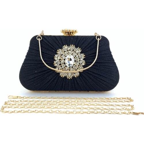 Luxury Crystal Clutch Bear Evening Bag Wedding Prom Purse Clutch Handbag Bag Coin Purse For Wedding And Party Shining