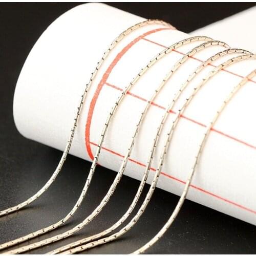 Silverware Wholesale Hypoallergenic S925 Sterling Silver Necklace Retro Thai Silver Fine Chain Wild Women And Men Silver Chain