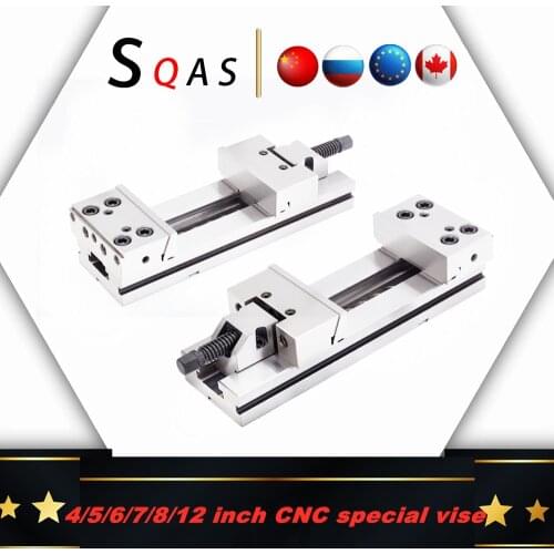 CNC machining precision combined flat-nose pliers GT853 milling machine special 6/7/8/12/inch vise