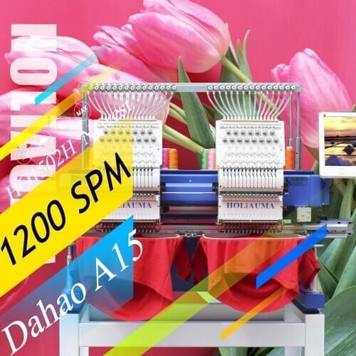 3 Years Quality Warranty!!!Barudan Second hand T Ajima 2 Head 15 Needles Shirt Garments Flat Bangladesh Embroidery Machine