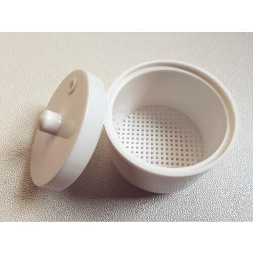 1Pc Dental Equipment Autoclavable Sterilize Box Soak Disinfection Cup Net Basket Case White Dentist Products