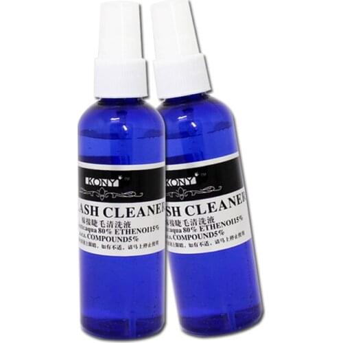 100ML/1Bottle Eyelash Cleaner For Eyelash Glue Extension To Clean Eyelashes Before Planting Eyelash Tool