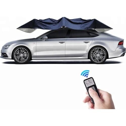 2019 New arrival portable car protection 4.2 Meters Automatic 2in 1 Mynew special tents Manual car sun Umbrella car accessories