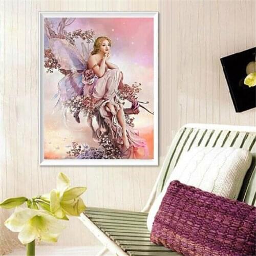 5D Diy Diamond Painting Cross Stitch Square Diamond Embroid beauty Home Decoration wholesale free shipping A10