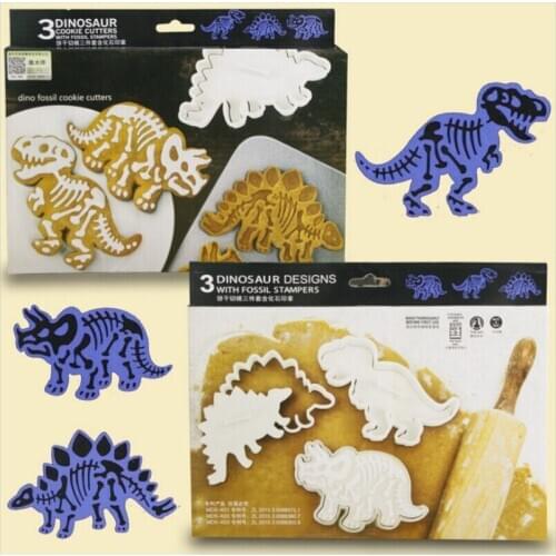 6pcs/set dinosaur cookies cutter biscuit mould set baking tools cutter tools cake decoration bakeware mold CT041