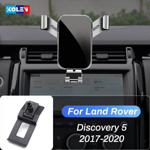 Car Mobile Phone Holder For Land Rover Discovery 5 LR5 L462 2017 2018 2019 2020 Air Vent Mount Phone Stand Navigation Bracket