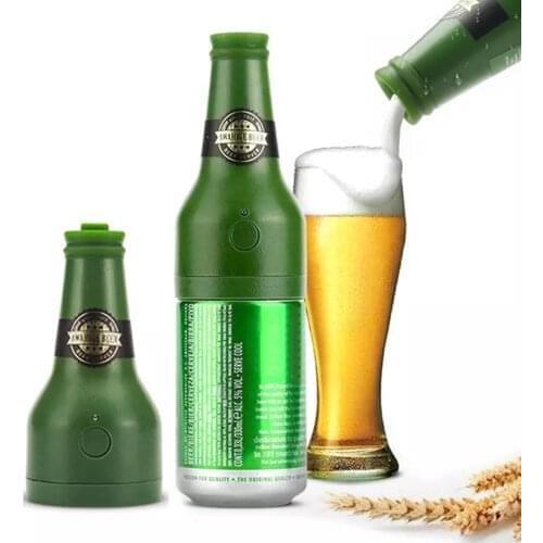 Home Can Beer Foamer Decanter Dispenser Drinking Tool Gadget for Party Electric Cider Pourer Wine whisky Bubbler Bar Accessories