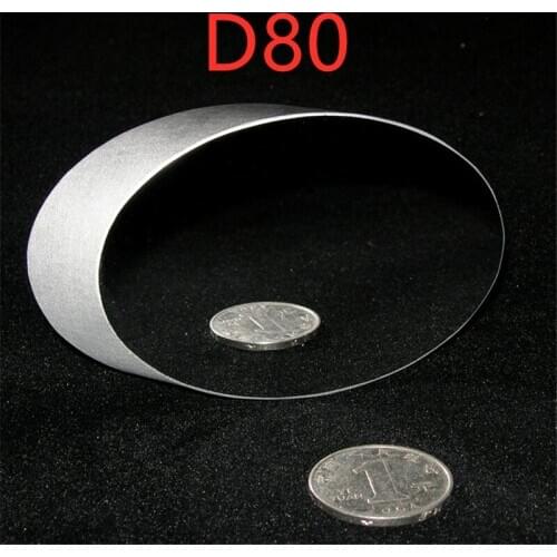 Manufacture D80 cattle Secondary mirror DIY Self-Made Reflective Astronomical Telescope Glass Lens