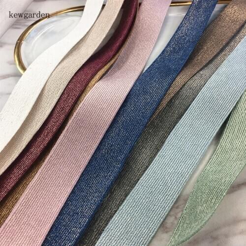 Kewgarden Hot Stamping Corduroy Fabric Cloth Ribbon 1" 25mm DIY Bowknot Tie Accessories Satin Riband Handmade Tape Webbing 4M