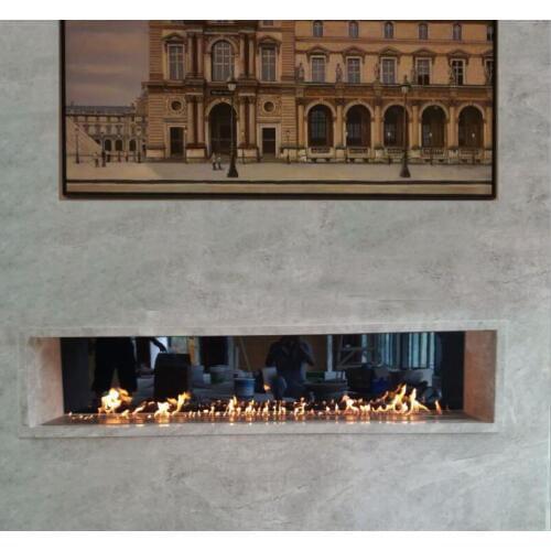 Inno-Fire 24 inch real fire automatic intelligent smart bio ethanol fireplace china